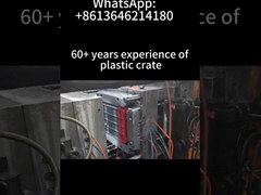 cajas de plástico de uso pesado, cajas plegables de embalaje y logística