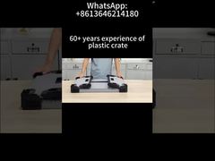 Envases de plástico corrugado plegable Cajas de envío de plástico corrugado