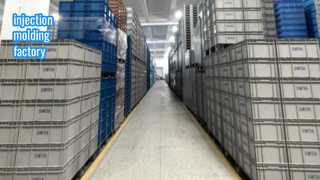 Fabricante de cajas de plástico - Producción en fábrica de embalajes logísticos reutilizables