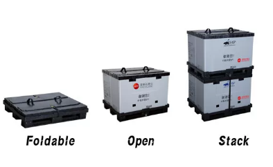 Últimos blogs de la empresa sobre Cómo se diseña una caja de paletas plegables de plástico de uso pesado para la exigente logística industrial