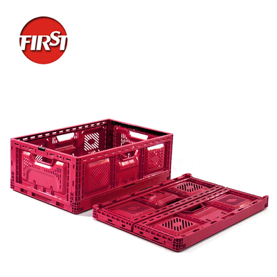 comprar Embalaje de vegetales Caja de plástico plegable de 600*400 mm para el transporte y distribución de huevos Fabricación en línea