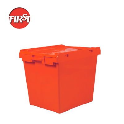 comprar Caja sólida 171L PP Nido de almacenamiento con tapa adjunto Caja de rotación de plástico para la organización Fabricación en línea