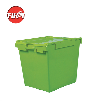 comprar Caja de plástico estableable para almacenamiento industrial 171L Volumen 760x570x620mm Tamaño Fabricación en línea