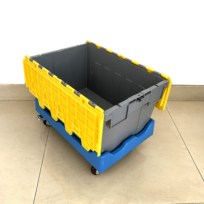 comprar Contenedor de contenedores de plástico de plástico con tapa y diseño apilables Fabricación en línea