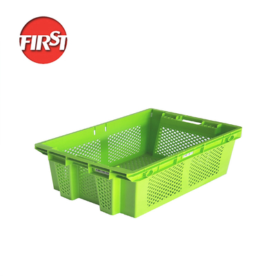 comprar Caja de transporte de plástico para cajas de frutas de manzana para soluciones de almacenes de gran capacidad Fabricación en línea