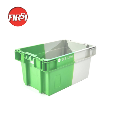 comprar Cestas de plástico de 600*400*300 mm para el apilamiento y la rotación en almacenes que ahorran espacio Fabricación en línea