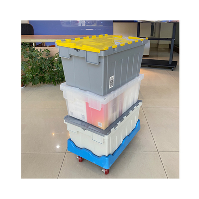 comprar Cajas de plástico instables de 550*370*350 mm para almacenamiento y transporte convenientes Fabricación en línea