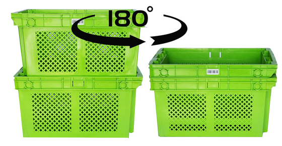 comprar Estacas de plástico instables de carga pesada Cisterna de plástico ventilada Almacenamiento de supermercados Logística Fabricación en línea