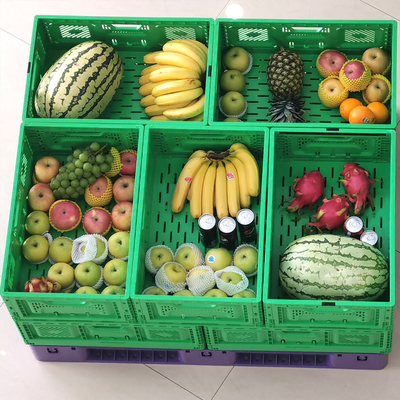 comprar Caja plegable para cajas de verduras apilables Fabricación en línea