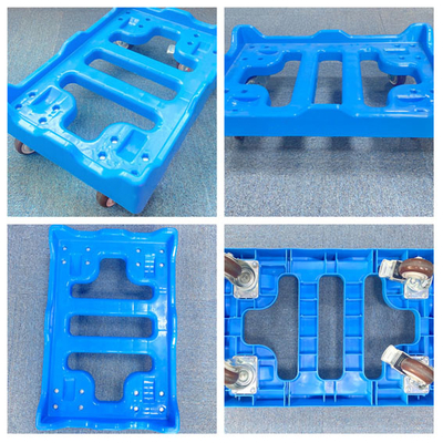 comprar Almacenes industriales de plástico 50 kg de carga compatible con cajas de plástico Fabricación en línea