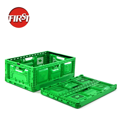 Caja plegable de 32 litros Caja de almacenamiento de plástico Cesta Caja de plástico