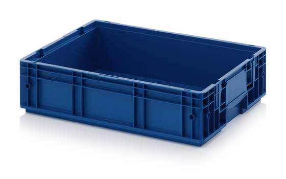 600x400mm VDA Caja de plástico para la inyección KLT Reciclar PP EUR Contenedores de plástico