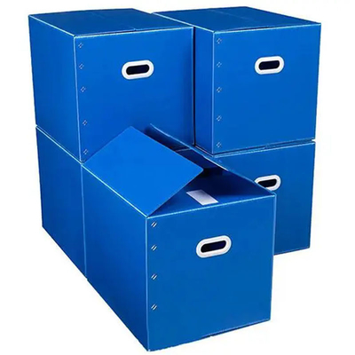 Envases de cajas onduladas plegables de plástico duradero
